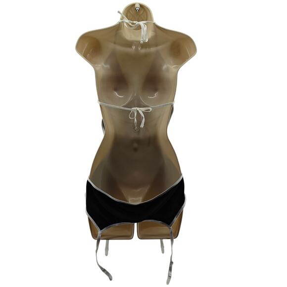 Romwe Retro Sailor Two Piece Lingerie Set Womens Large - Picture 6 of 10